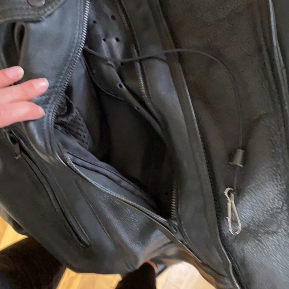 Vintage Leather Biker Jacket - Picture 9 of 12